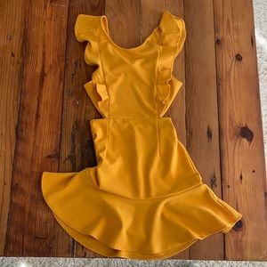Angel Biba dress with back cutouts